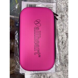 Allheart Hot Pink Stethoscope Hard Case Nurse Medical Supplies Pens Scissors